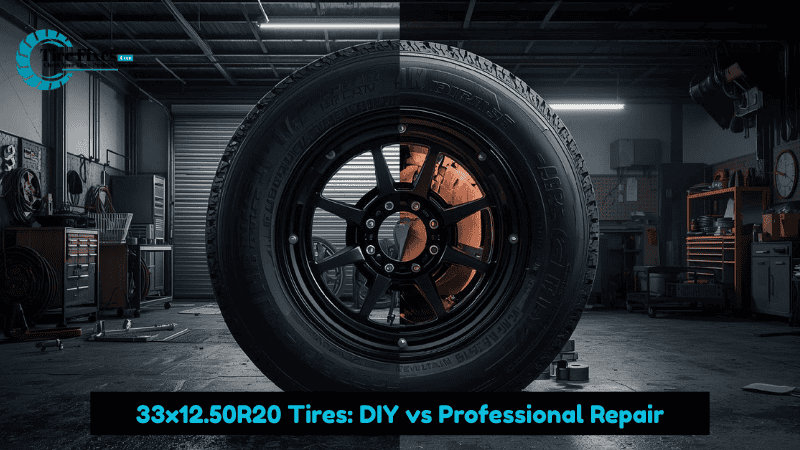 33x12.50R20 Tires: DIY vs Professional Repair