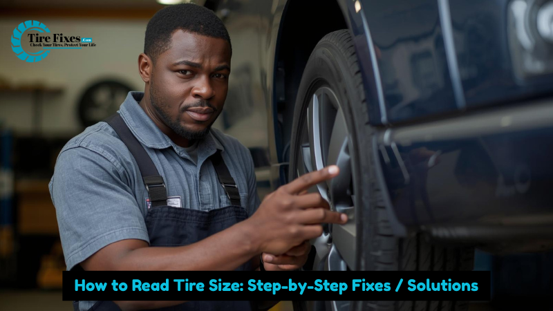 How to Read Tire Size: Step-by-Step Fixes / Solutions