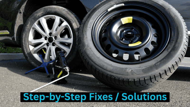 Step-by-Step Fixes / Solutions