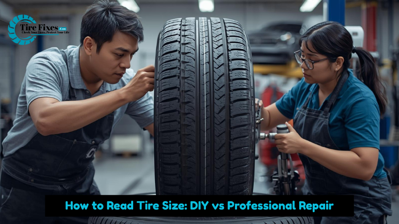 How to Read Tire Size: DIY vs Professional Repair