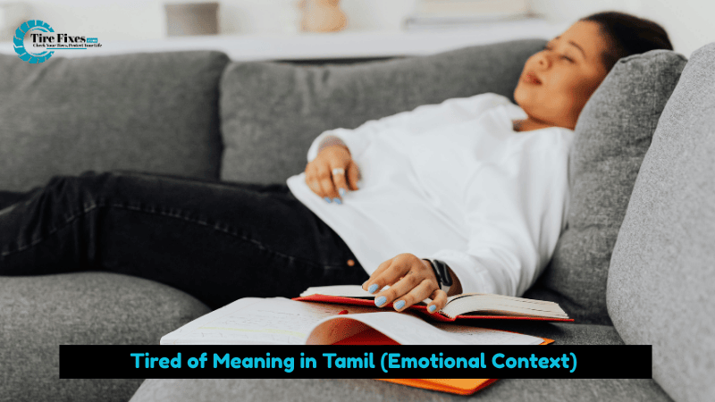 Tired of Meaning in Tamil