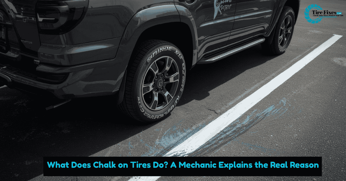 What Does Chalk on Tires Do