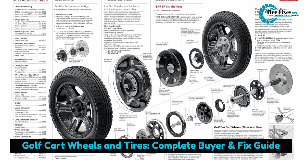 Golf Cart Wheels and Tires