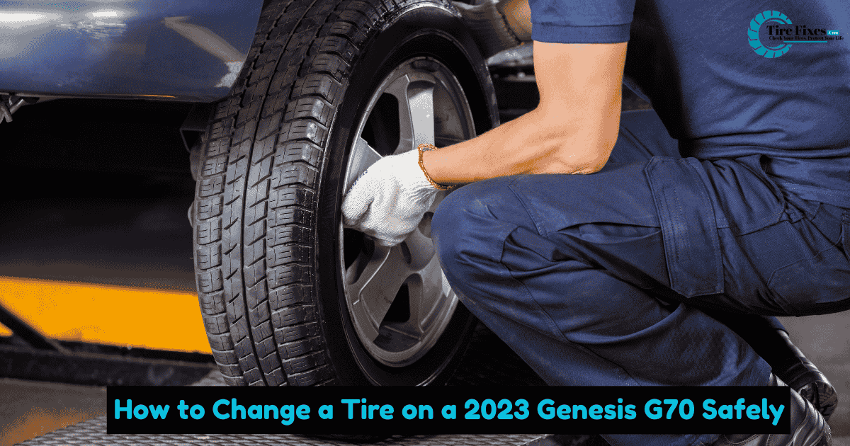 How to Change a Tire on a 2023 Genesis G70