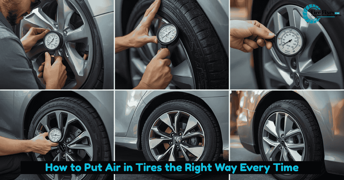 How to Put Air in Tires