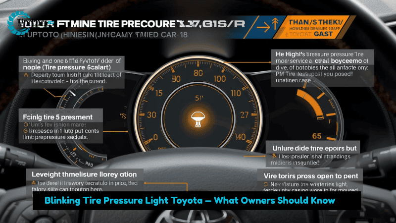 Blinking Tire Pressure Light Toyota — What Owners Should Know