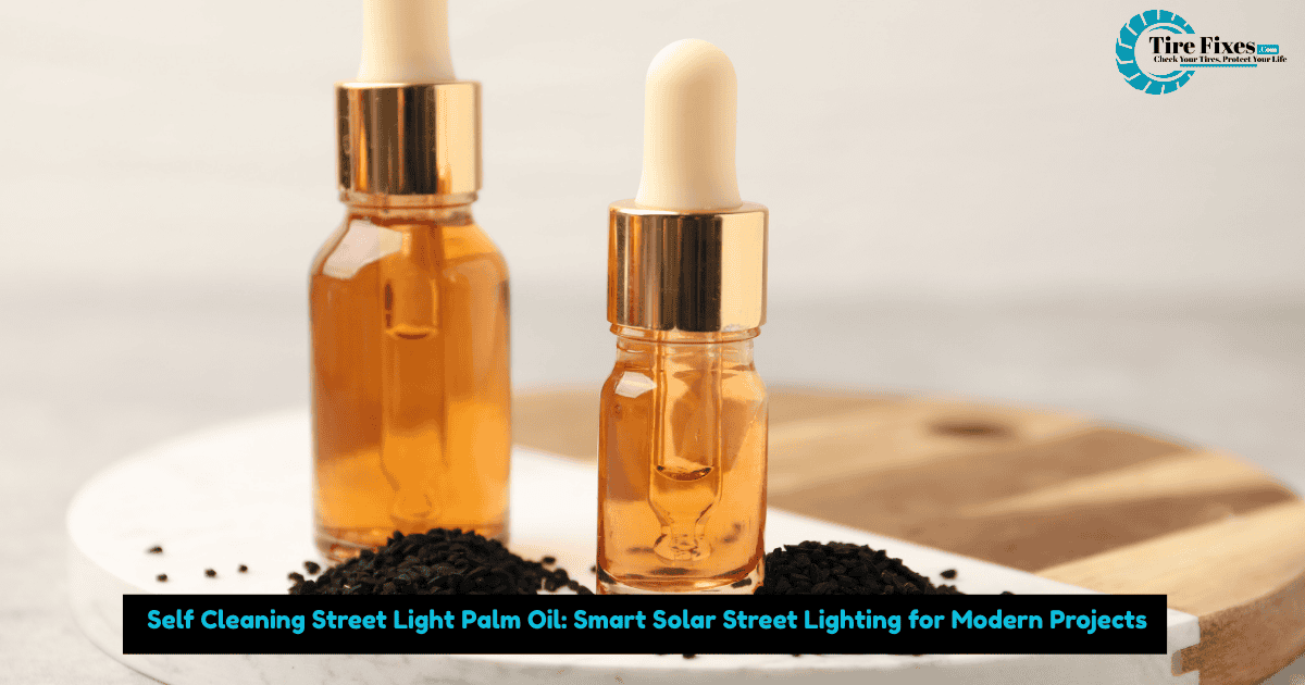 Self Cleaning Street Light Palm Oil
